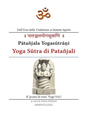 cover image of Yoga Sutra di Patañjali
